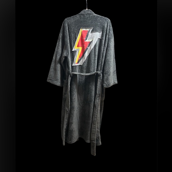 ACDC⚡️extremely soft fleece robe custom original ONE OF A KIND - Picture 4 of 4